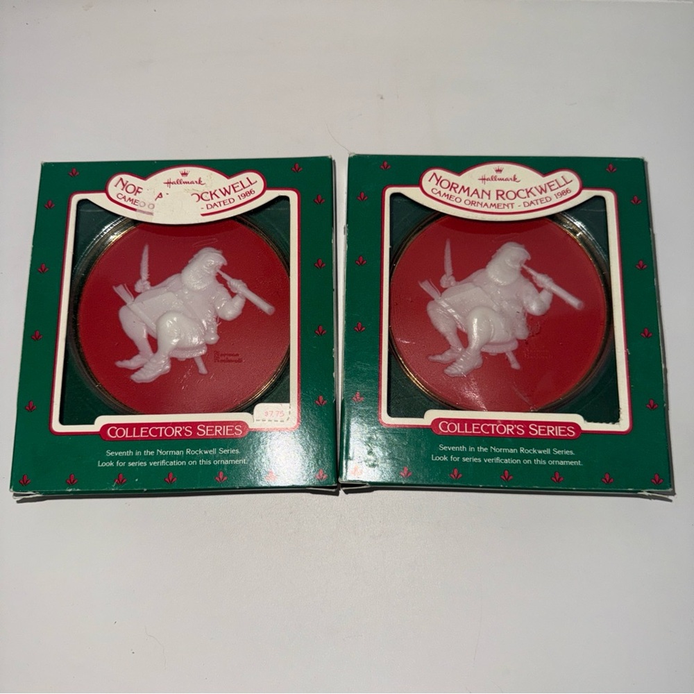 VNTG. 1986 Norman Rockwell Collector's Series Ornament 7th in the series